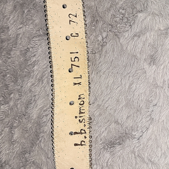 B.B. Simon Belt with Crystallized Swarovski Gems - Picture 3 of 7